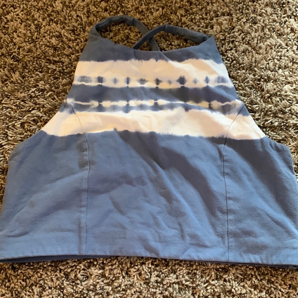 Open back crop top size Xl